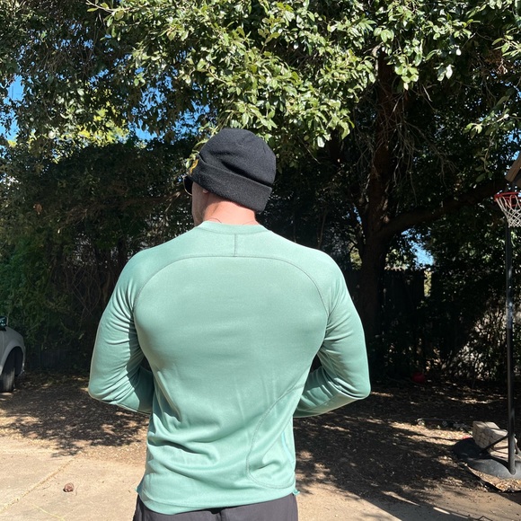 Green Howler Brothers Loggerhead Henley Shirt - Picture 2 of 2